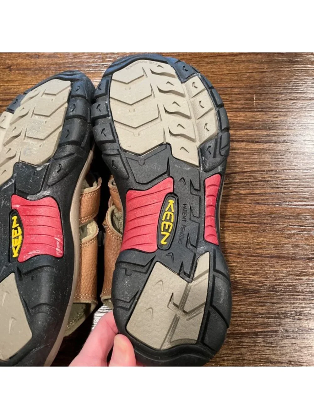 KEEN Newport Hiking Sandals Women's Sz 11 Brown Pink Gorpcore Outdoor Waterproof